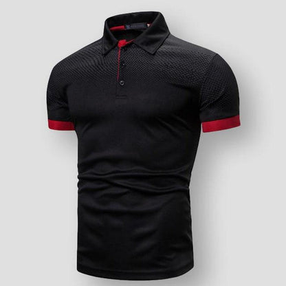 Sky Madrid Graphic Slim Polo Shirt