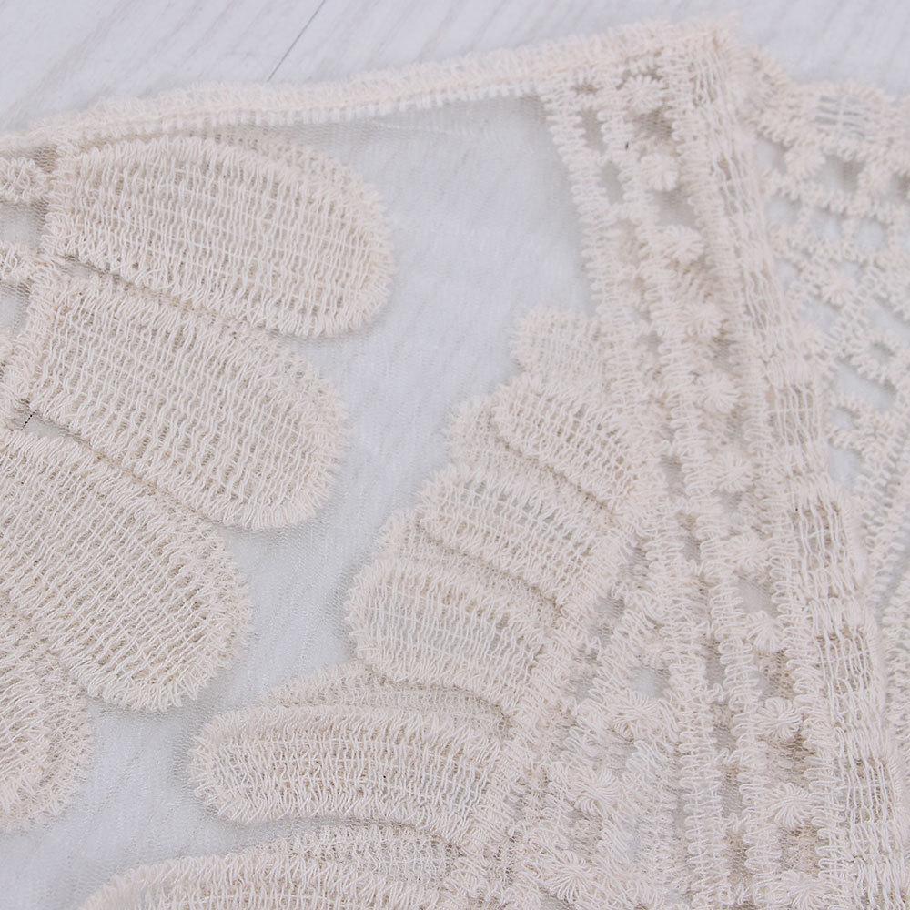 2018 New  Arrival Sun Flower Tassel Bikini Blouse