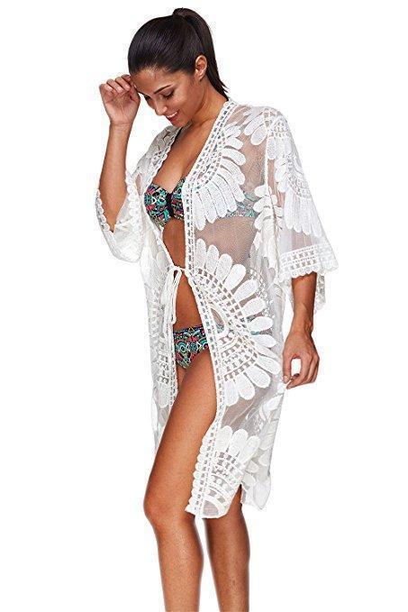 2018 New  Arrival Sun Flower Tassel Bikini Blouse