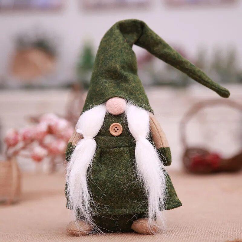 Forest Old Man Tied Beard Without Face Doll Window Arrangement Supplies