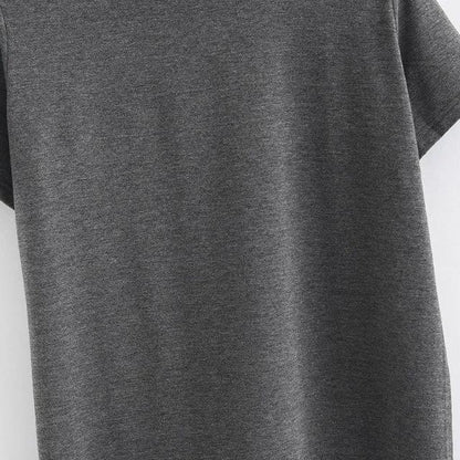 2018 New Arrival Women Sexy Leak Back Hanging Neck T-Shirt