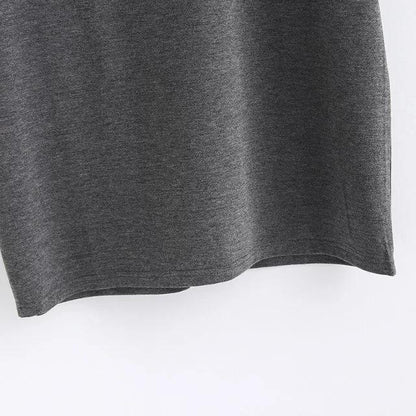 2018 New Arrival Women Sexy Leak Back Hanging Neck T-Shirt