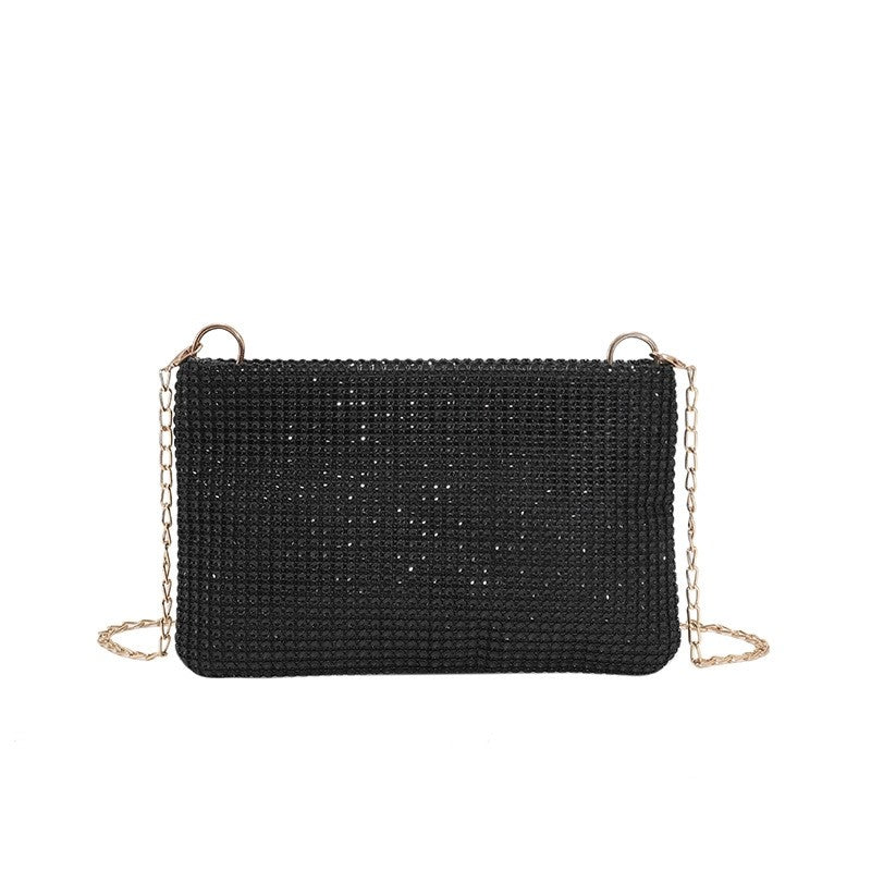 Diamond Pearl Evening Clutch Bag