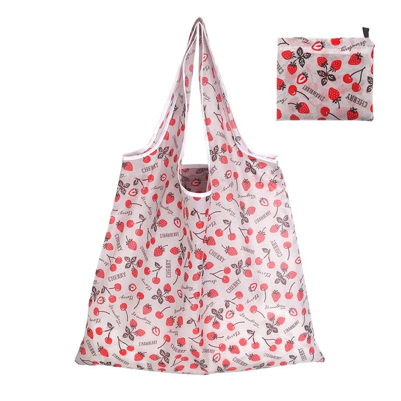 Large Capacity Foldable Shopping Bag Portable Print