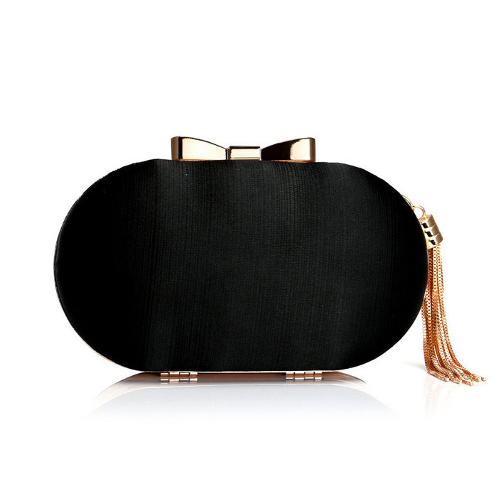 Silk Round Banquet Handbag