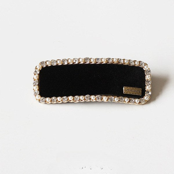 Rhinestone Pearl Elegant Hair Clips
