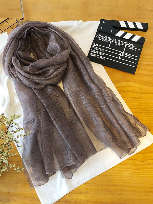 Sun-Protection Solid Color Shawl&Scarf