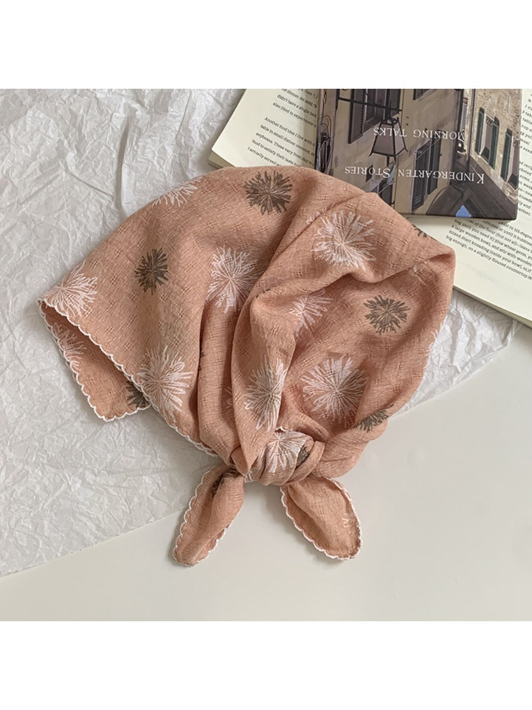 Scarvii - Bohemian Scarf with Dandelion Patterns