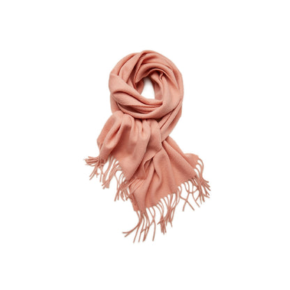 Simple Casual Wool Tassels Scarf