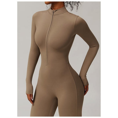 Solid Color Fleece Fitted Bodysuit