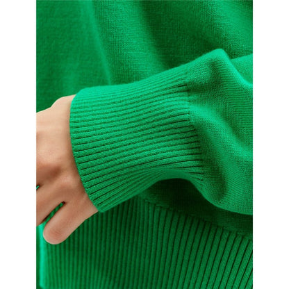 Solid Color Turtleneck Loose Sweater