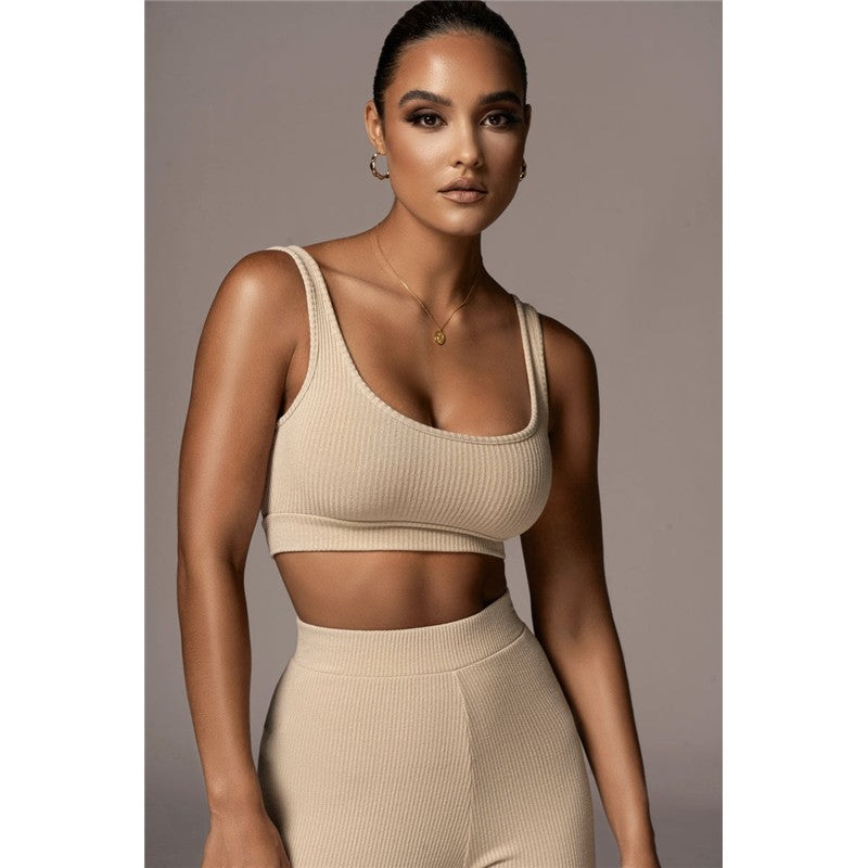 Tank Top Yoga Pants Suit