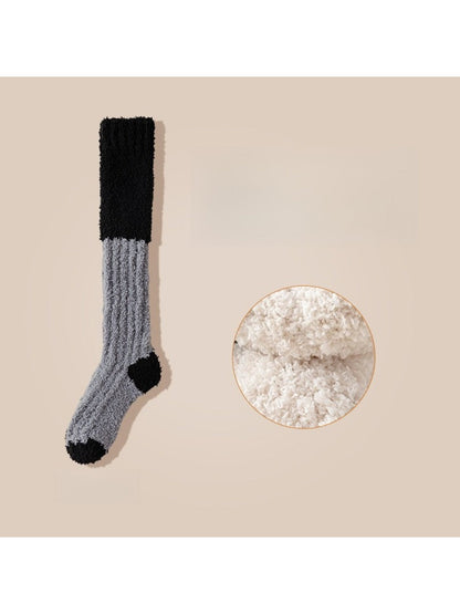Rufia - Cozy Coral Fleece Thermal Sleeping Socks