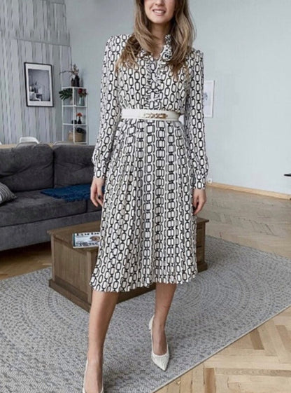 Ronna Pleated Dress