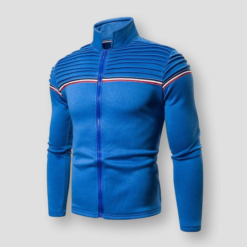 Saint Morris Concord Pleated Cardigan