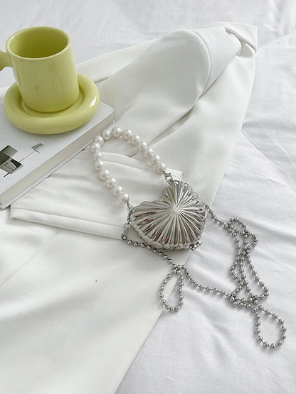 Beads Solid Color Split-Joint Bags Accessories