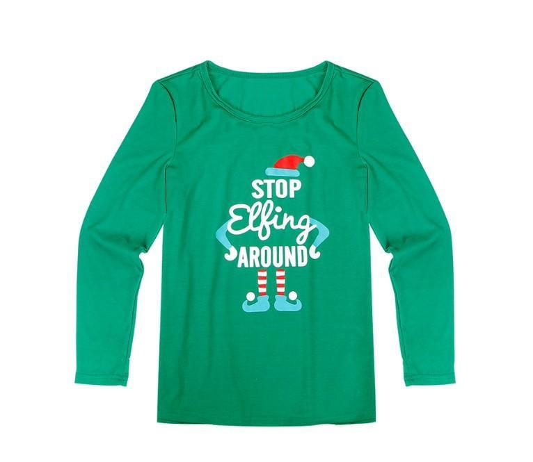 Family Christmas Pajams X-Mas Family Union Suits