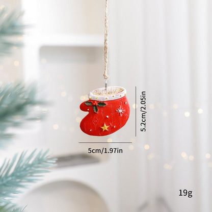 Christmas Wooden Candle Decorations