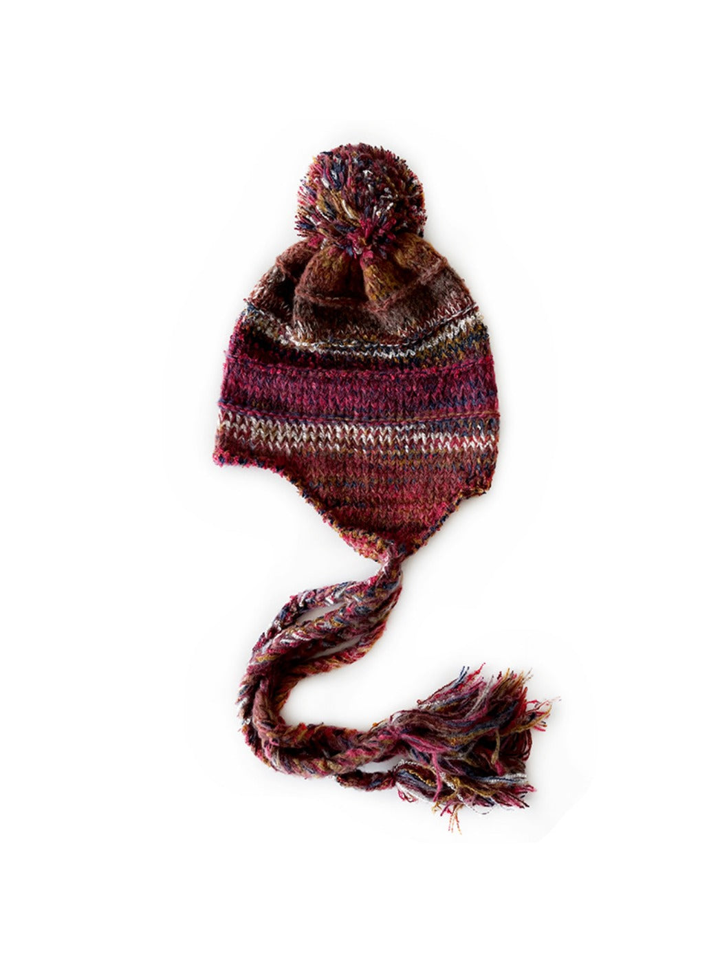 Haila - Women’s Colorblock Knit Earflap Beanie