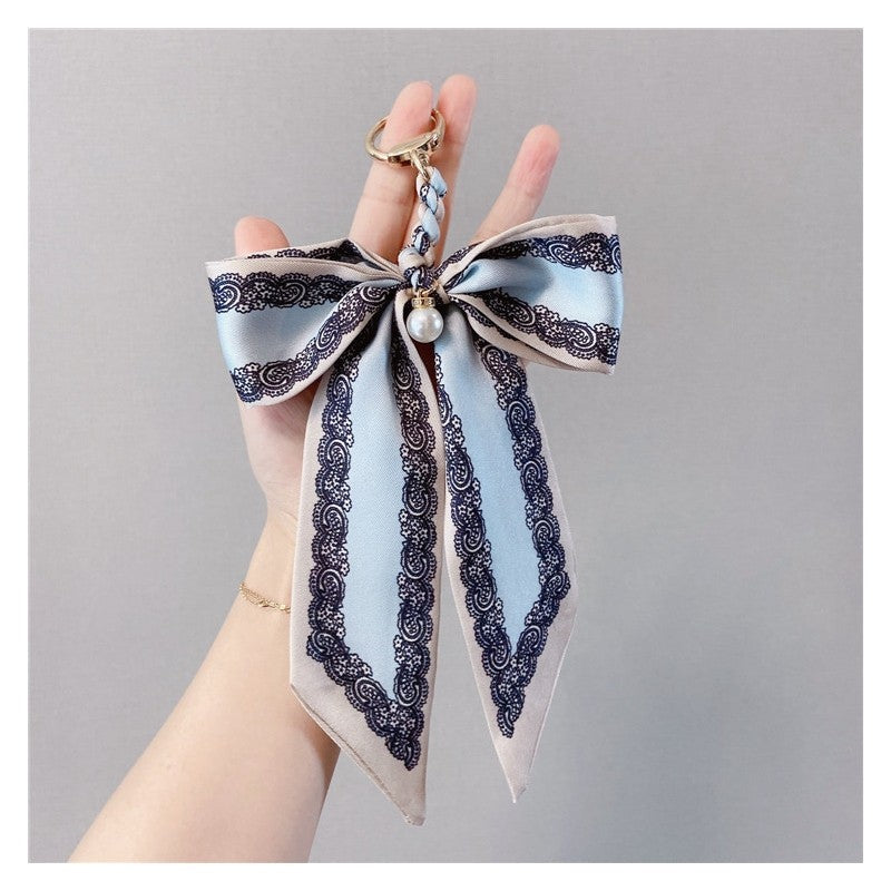Scarf Bow Keychain Pendant