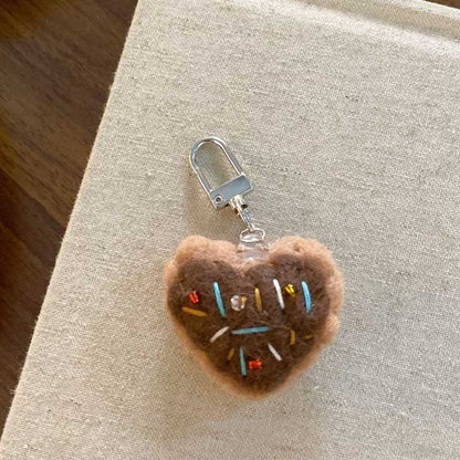 Colorful Beads Star Pendant Keychain Bag