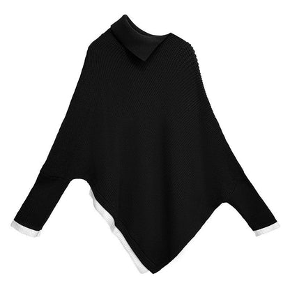 Irregular Batwing Sleeve Sweater