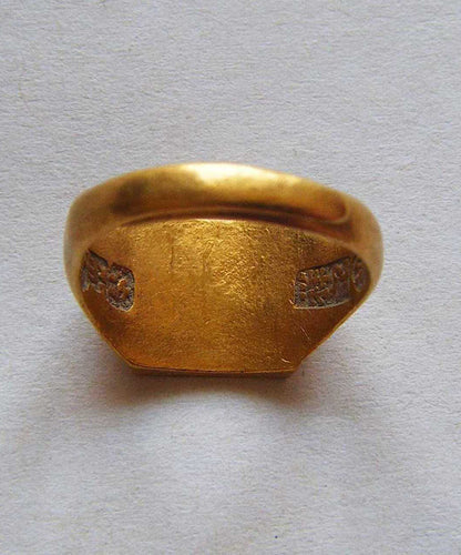 Women Gold Sterling Silver Overgild Rings