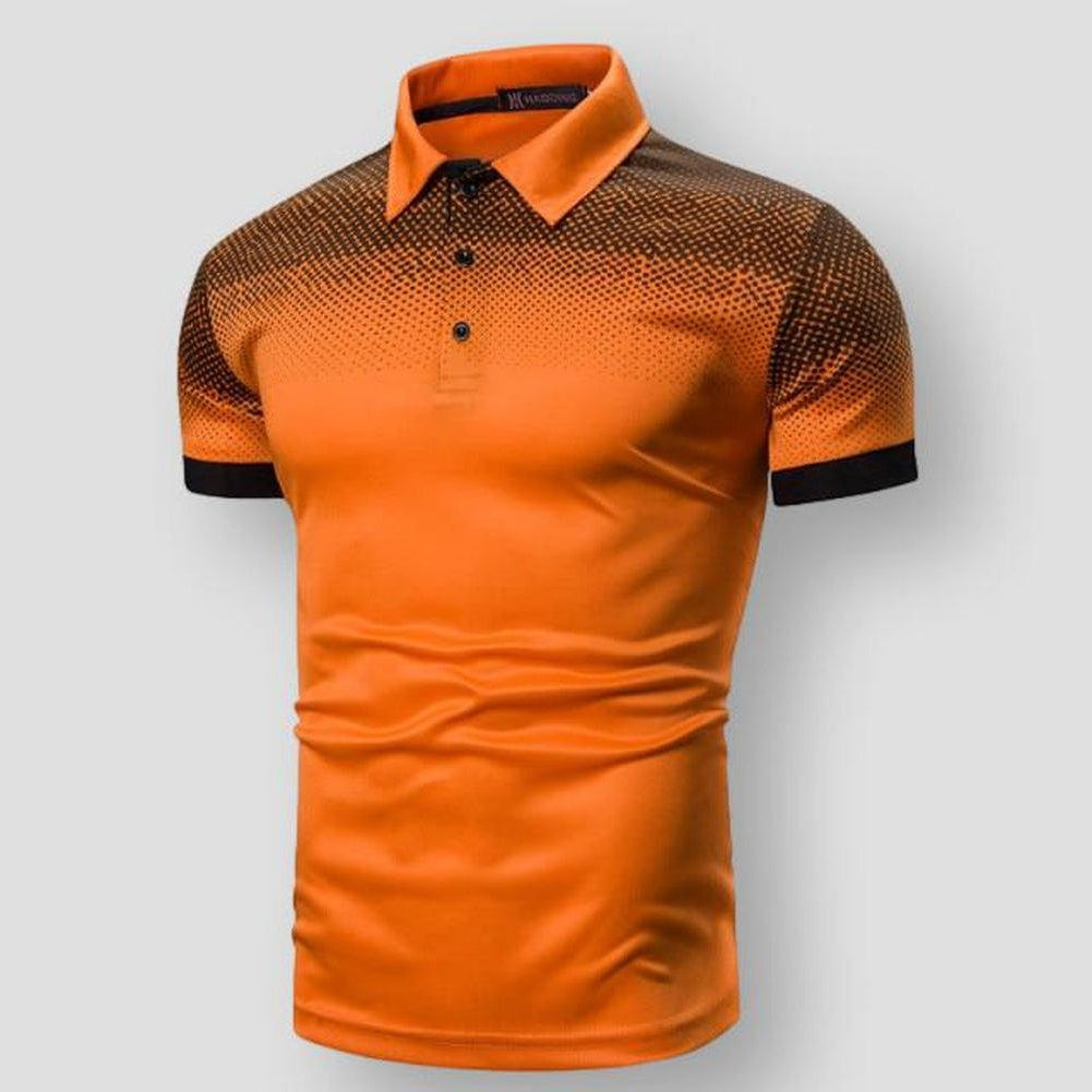 Sky Madrid Graphic Slim Polo Shirt