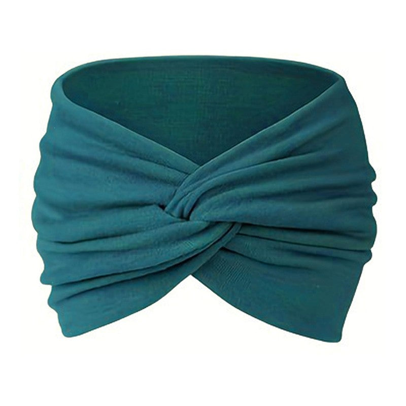 Solid Color Knot Elastic Headband