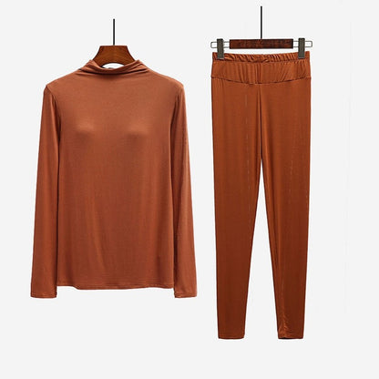 Padded Sleepwear Set With Built In Bra