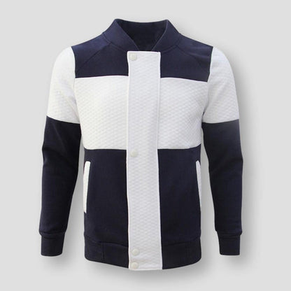 Sky Madrid Pierce Patchwork Jacket