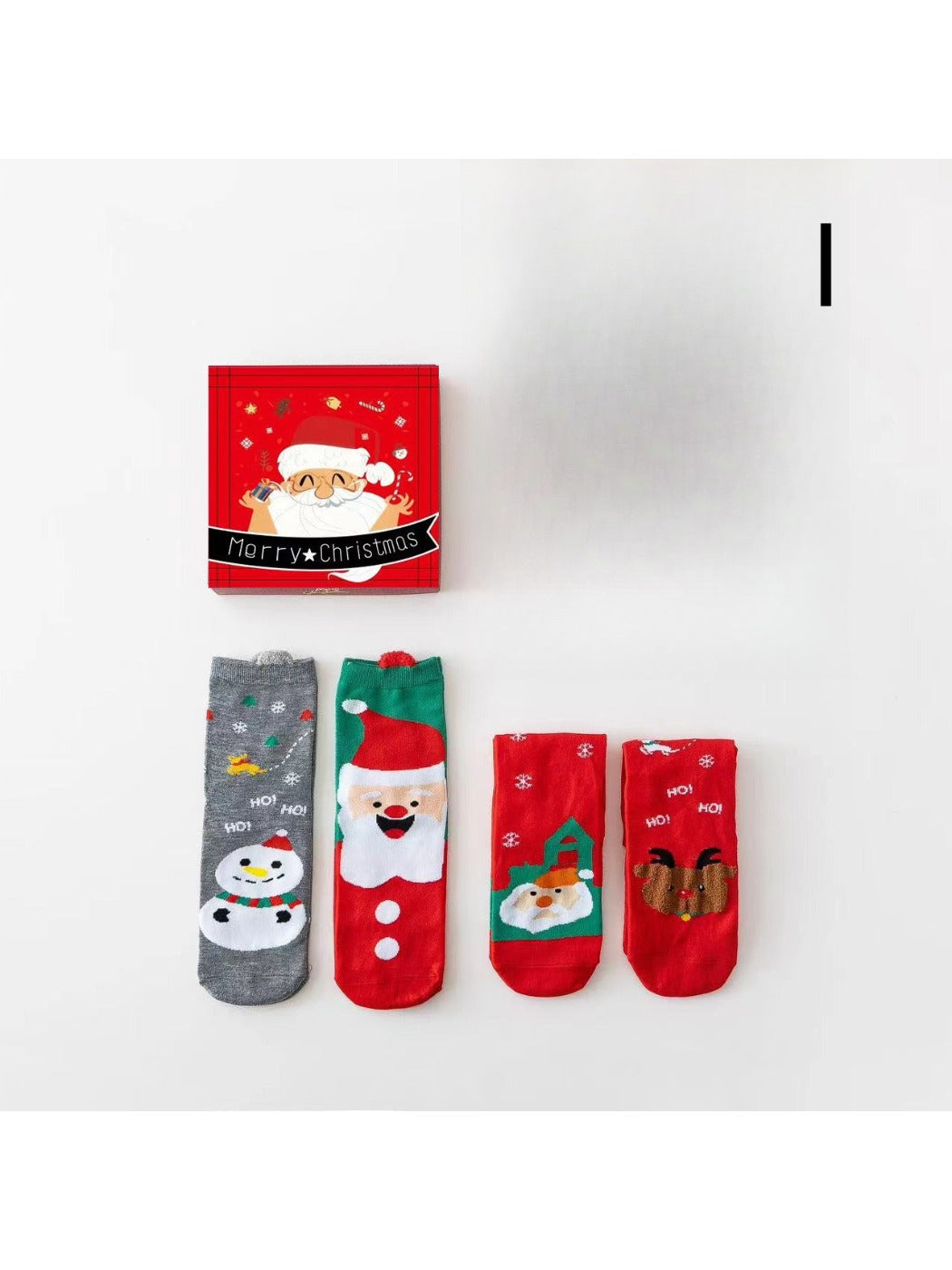 Rufia - Christmas Socks Gift Box Set - Cute &amp; Festive