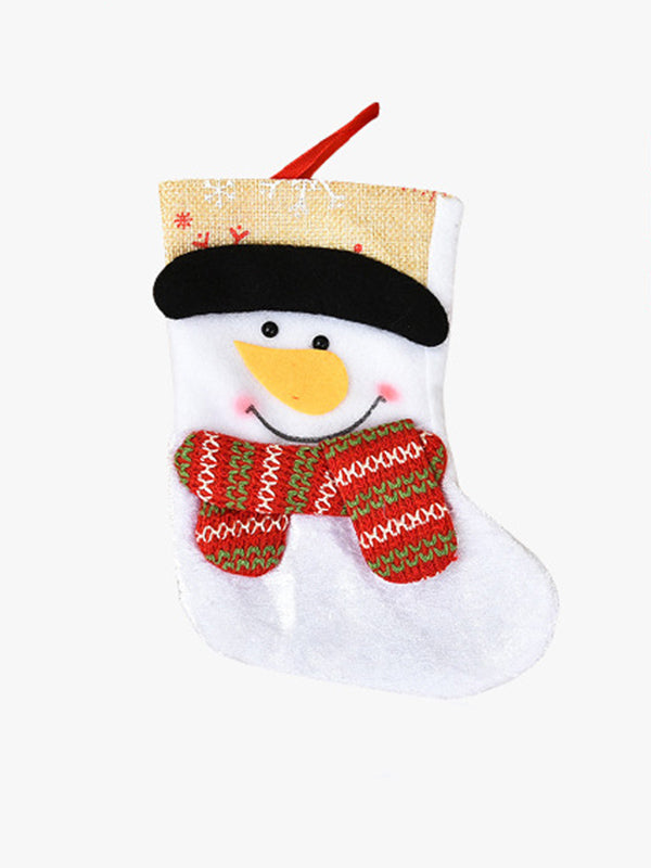 Xmas Gift Socks New Year Candy Bag Christmas Decor Christmas Decoration