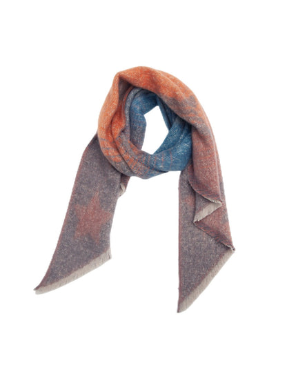 Scarvii - Winter Star-patterned Wrap Scarf for Cozy Warmth
