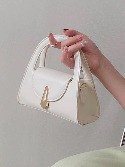 Hollow Solid Color Crossbody Bags