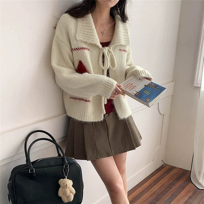 Short Knit Cardigan