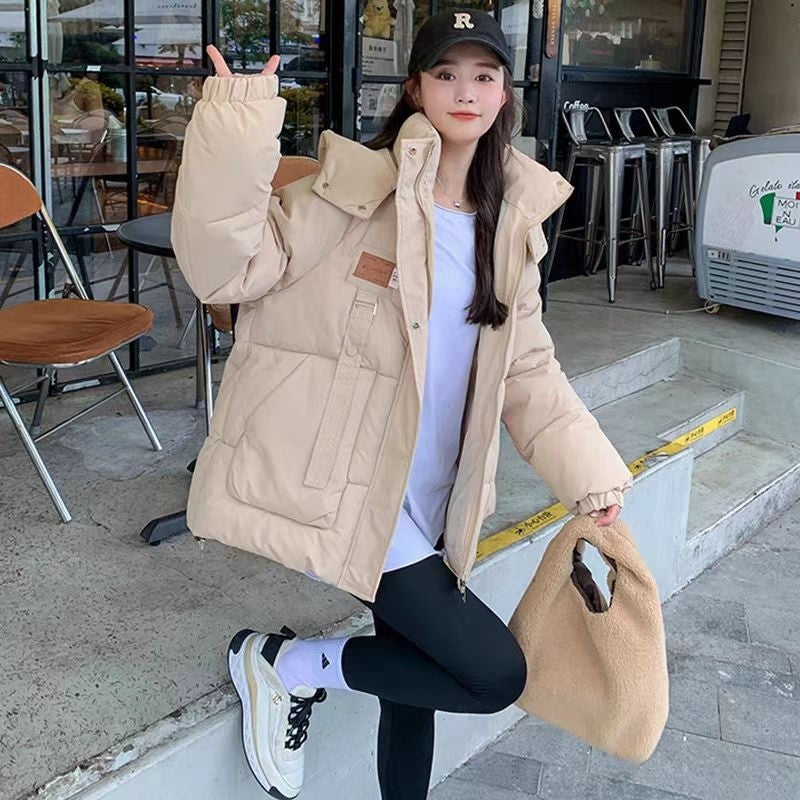 Thick Hooded Cotton Jacket