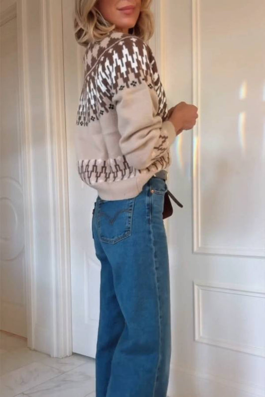 Isle Hairy Button Up Cardigan Sweater