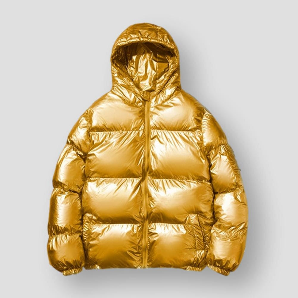 Saint Morris Metallic Puffer Jacket