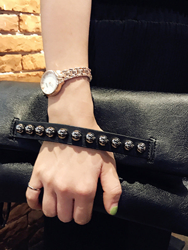 Geometric Rivet Split-Joint Bags Handbags