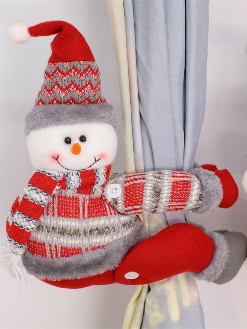 Xris - Christmas Cartoon Curtain Holdback Holder - Festive Decor