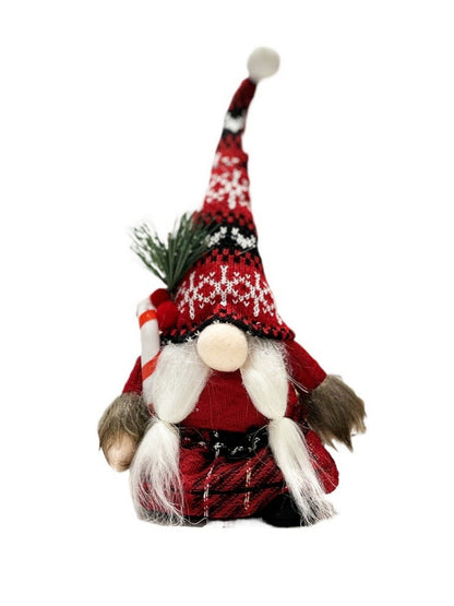 Xris - Christmas Decoration Santa Claus Doll Ornament