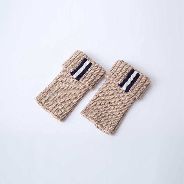Boot Cuff Thick Short-Sleeved Thick Thick Bamboo Knit Wool Yarn Socks - 2