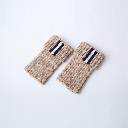 Boot Cuff Thick Short-Sleeved Thick Thick Bamboo Knit Wool Yarn Socks - 2