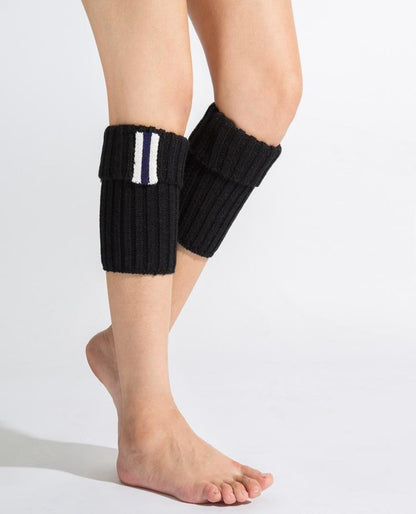 Boot Cuff Thick Short-Sleeved Thick Thick Bamboo Knit Wool Yarn Socks - 2