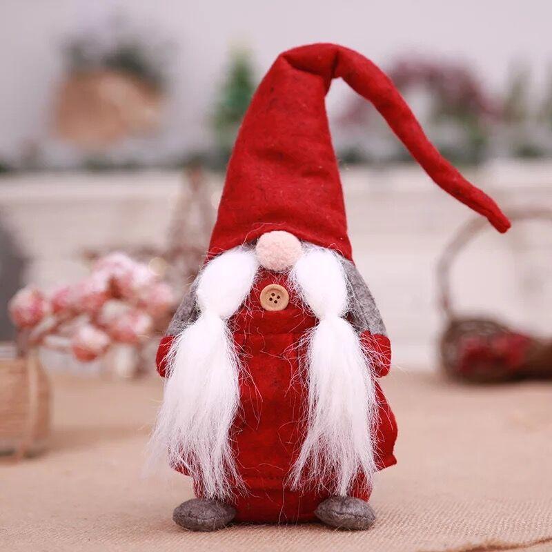 Forest Old Man Tied Beard Without Face Doll Window Arrangement Supplies