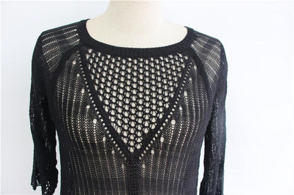 New  Arrival Beach Holiday Tassel Bikini Blouse