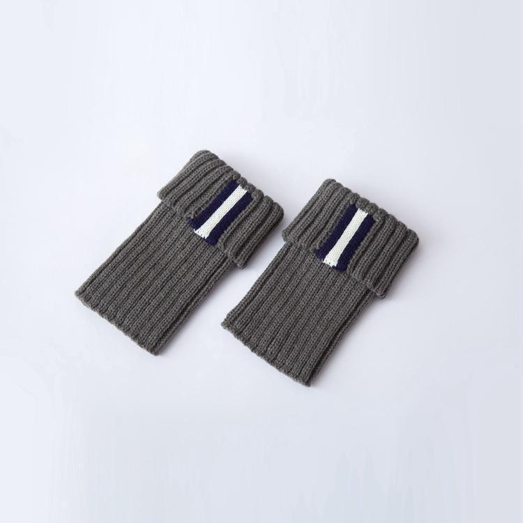 Boot Cuff Thick Short-Sleeved Thick Thick Bamboo Knit Wool Yarn Socks - 2