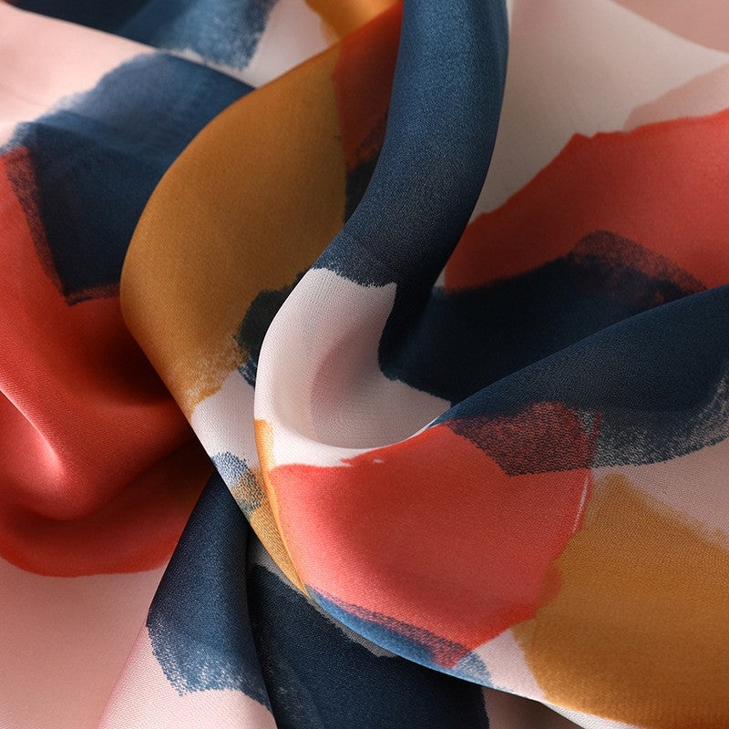 Fashion Print Square Scarf