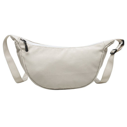 Cow Printed Crossbdody Dumpling Bag